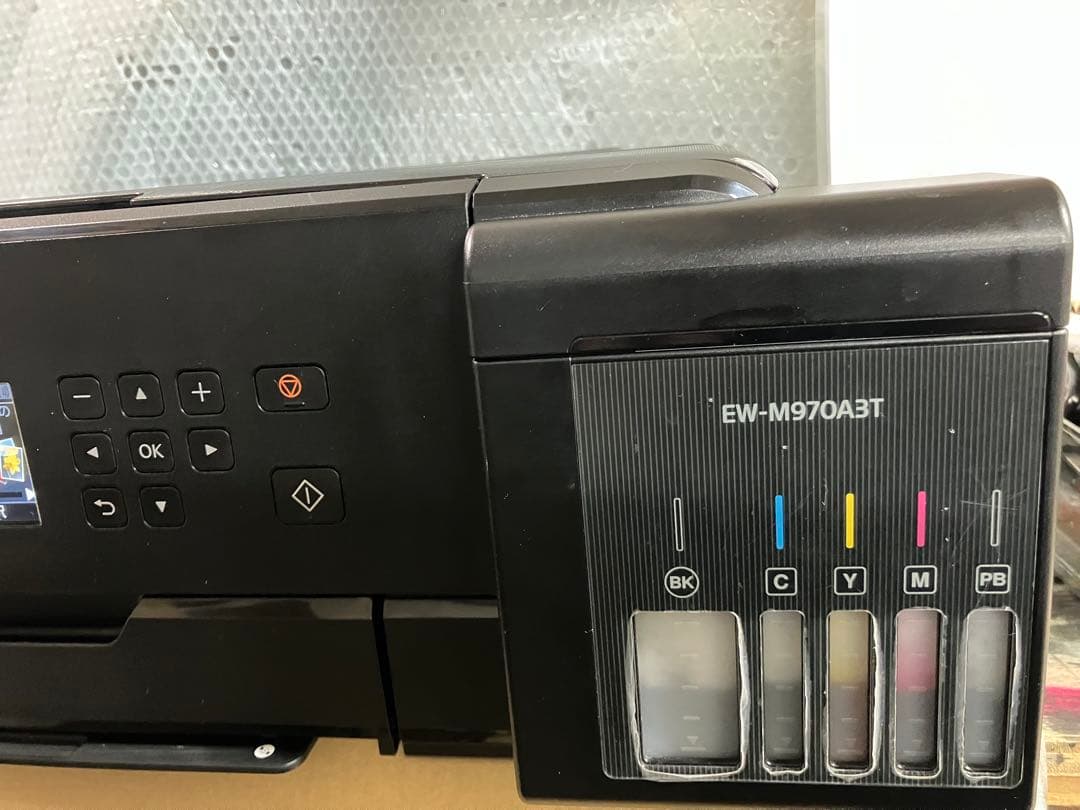 EPSON エコタンク搭載複合機EW-M970A3T総使用枚数649 訳あり