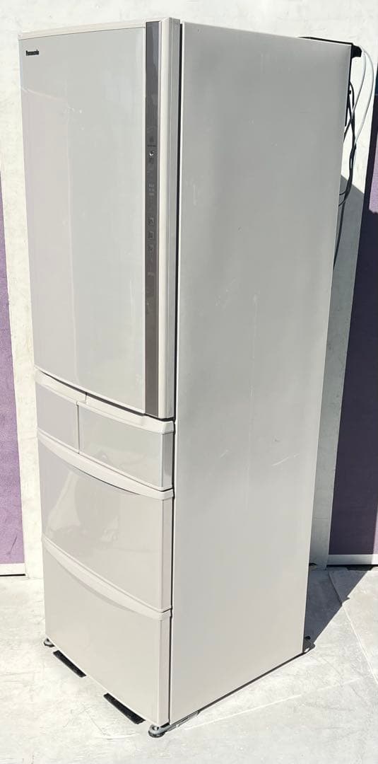 Panasonic 2ドア シルバー ノンフロン冷凍冷蔵NR-E413VL-N