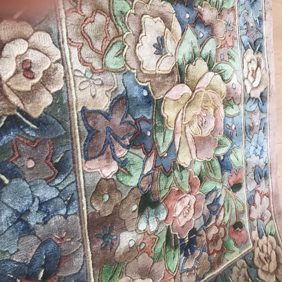 緞通　玄関マット