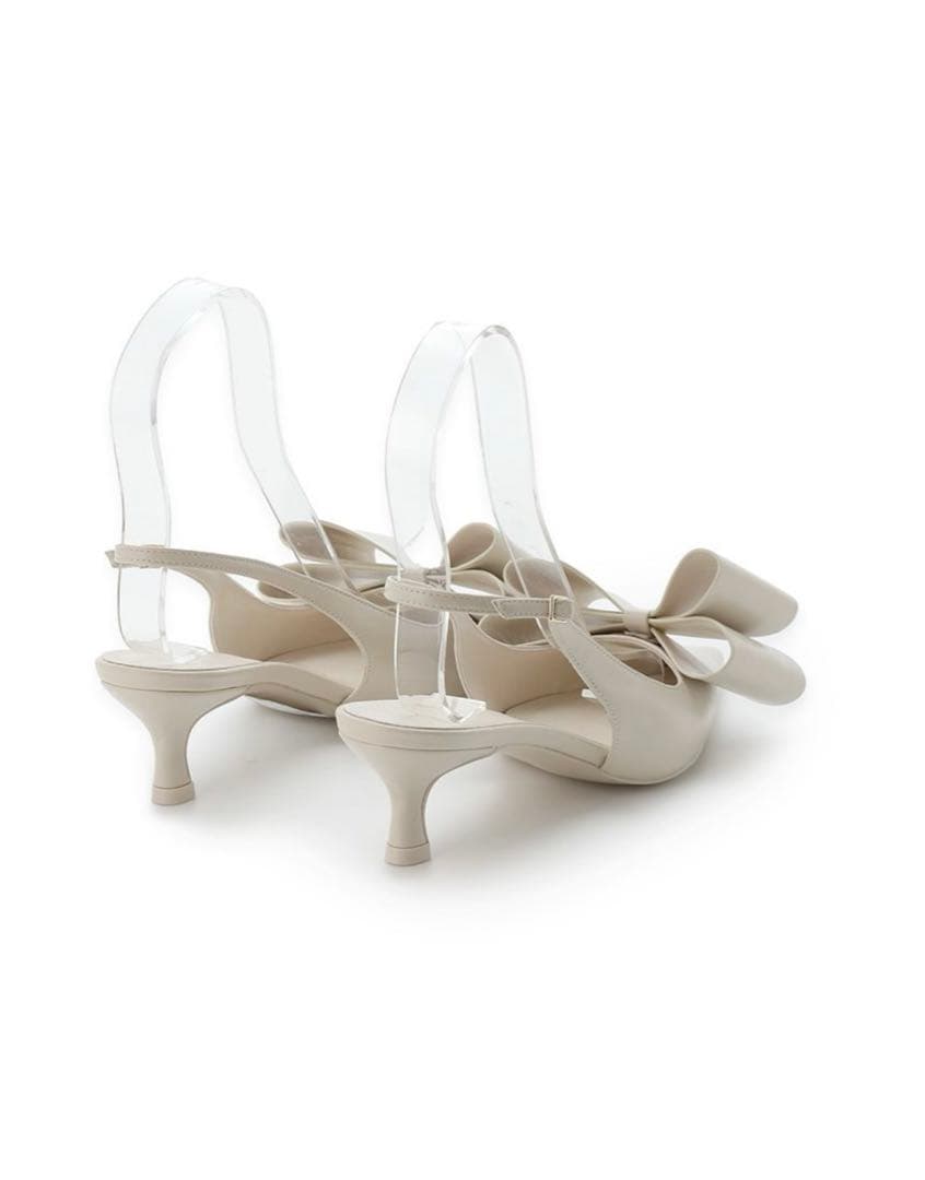 スナイデル　snidel ミュール　リボンモチーフサンダル