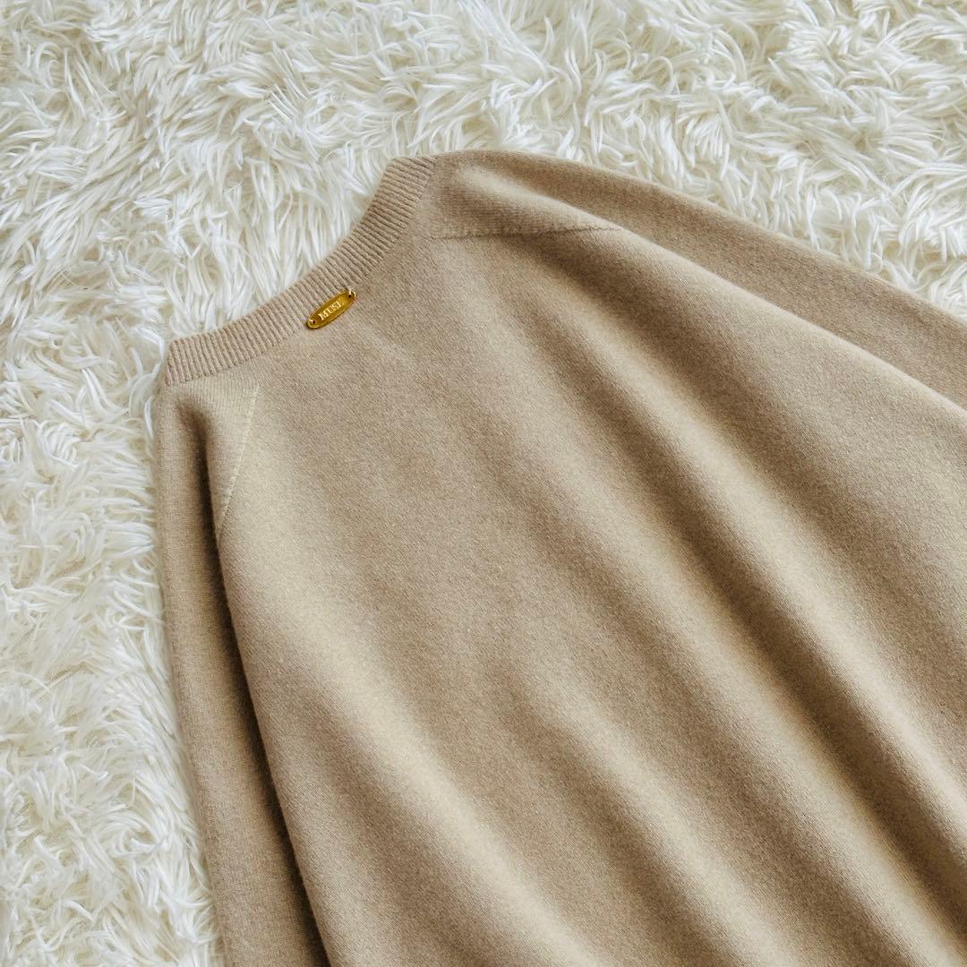 【極美品】ドゥーズィエムクラス　CAPRIクルーネックプルオーバー　ベージュ