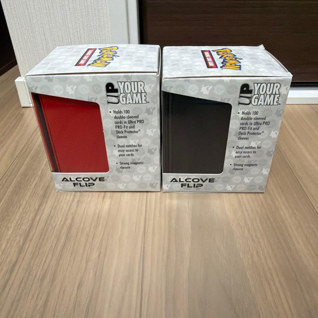 【値引】ポケモン アルコーブ フリップデッキケース リザードン&ピカチュウセット