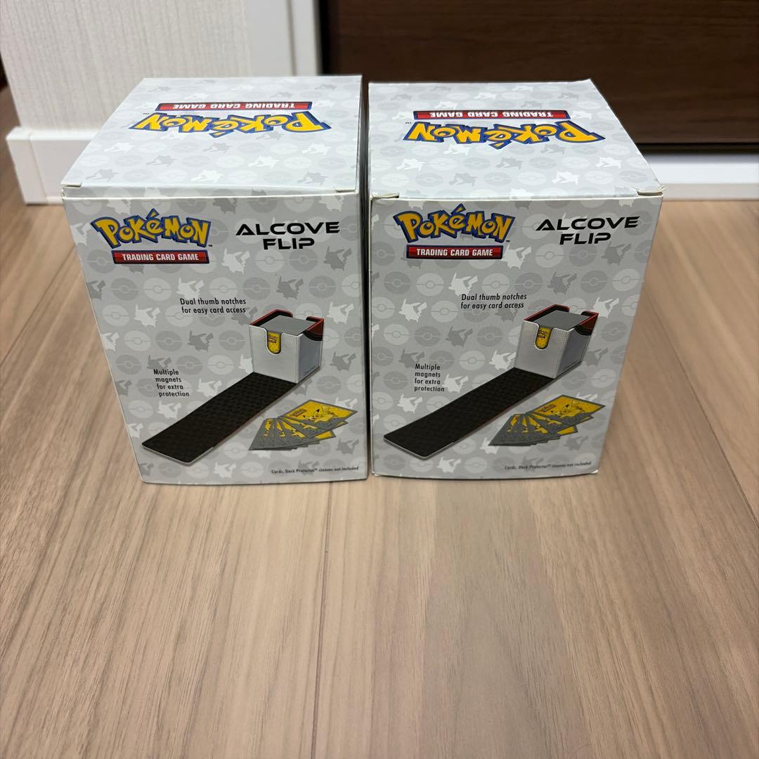 【値引】ポケモン アルコーブ フリップデッキケース リザードン&ピカチュウセット