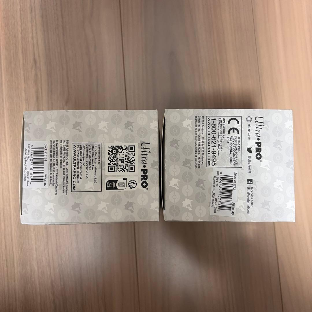 【値引】ポケモン アルコーブ フリップデッキケース リザードン&ピカチュウセット