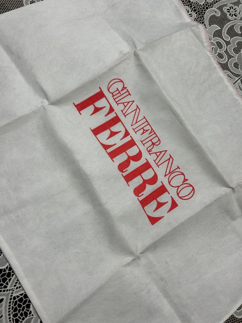 訳アリ！　GIANFRANCO FERRE ブラウン メンズバッグ