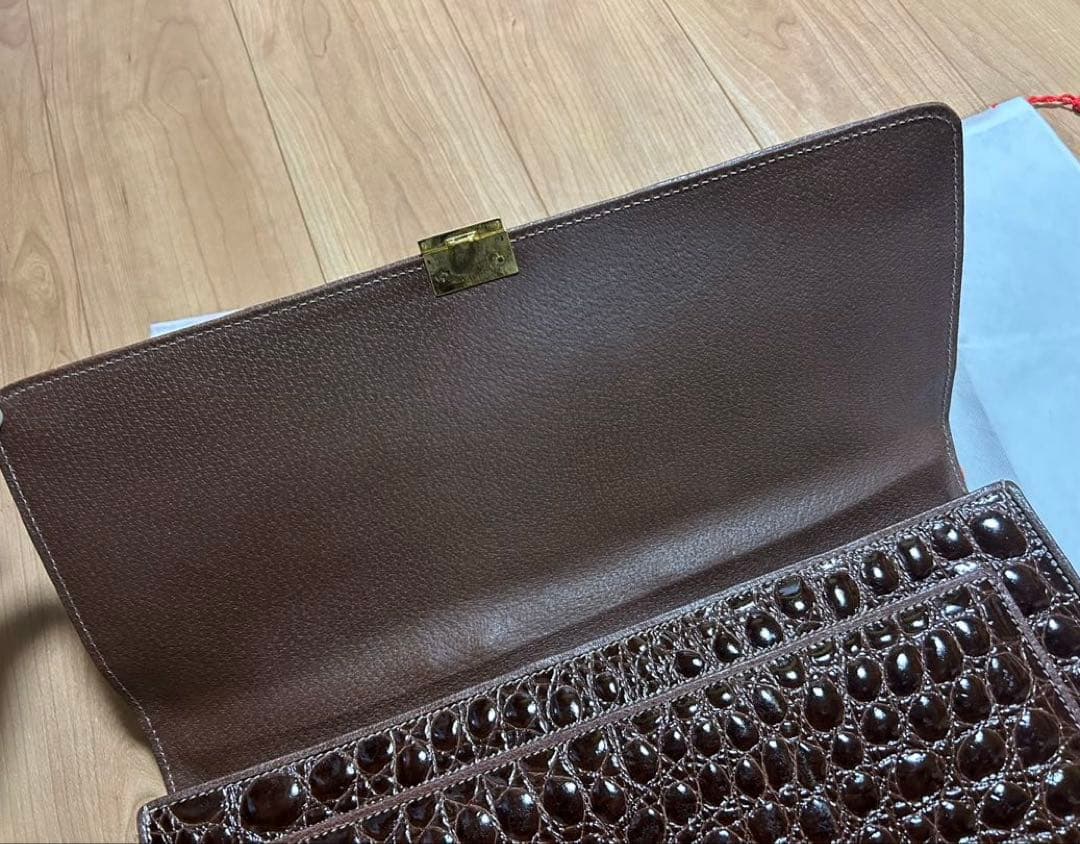 訳アリ！　GIANFRANCO FERRE ブラウン メンズバッグ