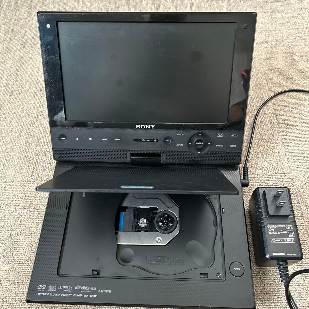 SONY BDP-SX910 ポータブルブルーレイプレーヤー 難あり