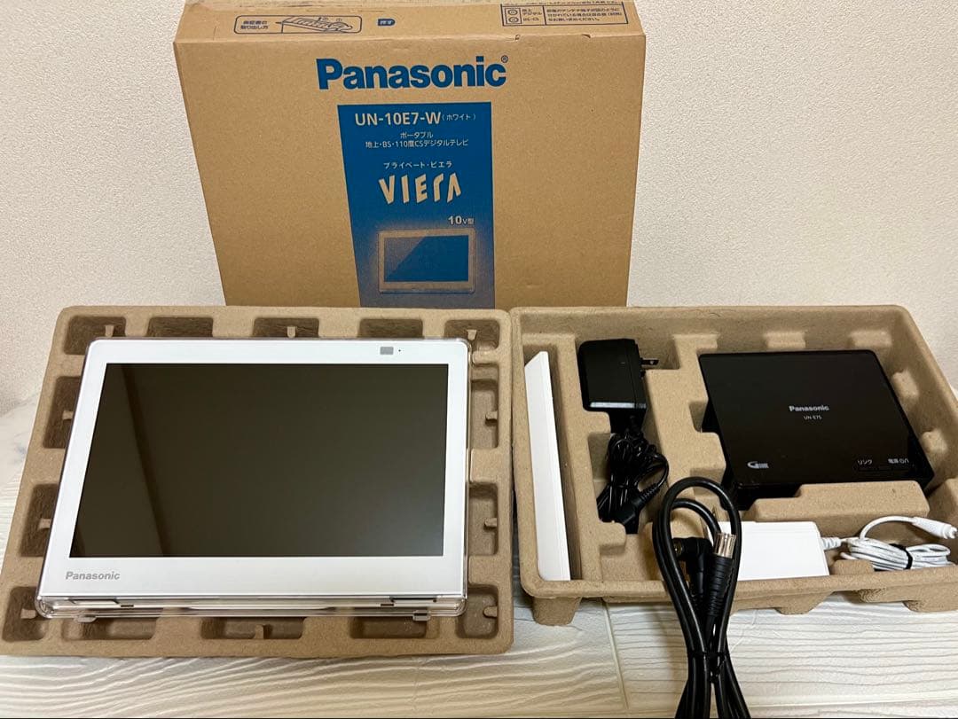2.5h超視聴可！パナソニックプライベートビエラ UN-10E7 2017年製