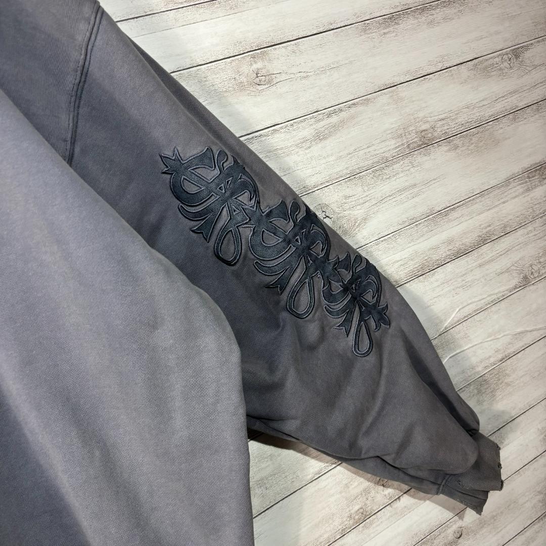 supplier 袖刺繍 フーディージップパーカー XXL　サプライヤー