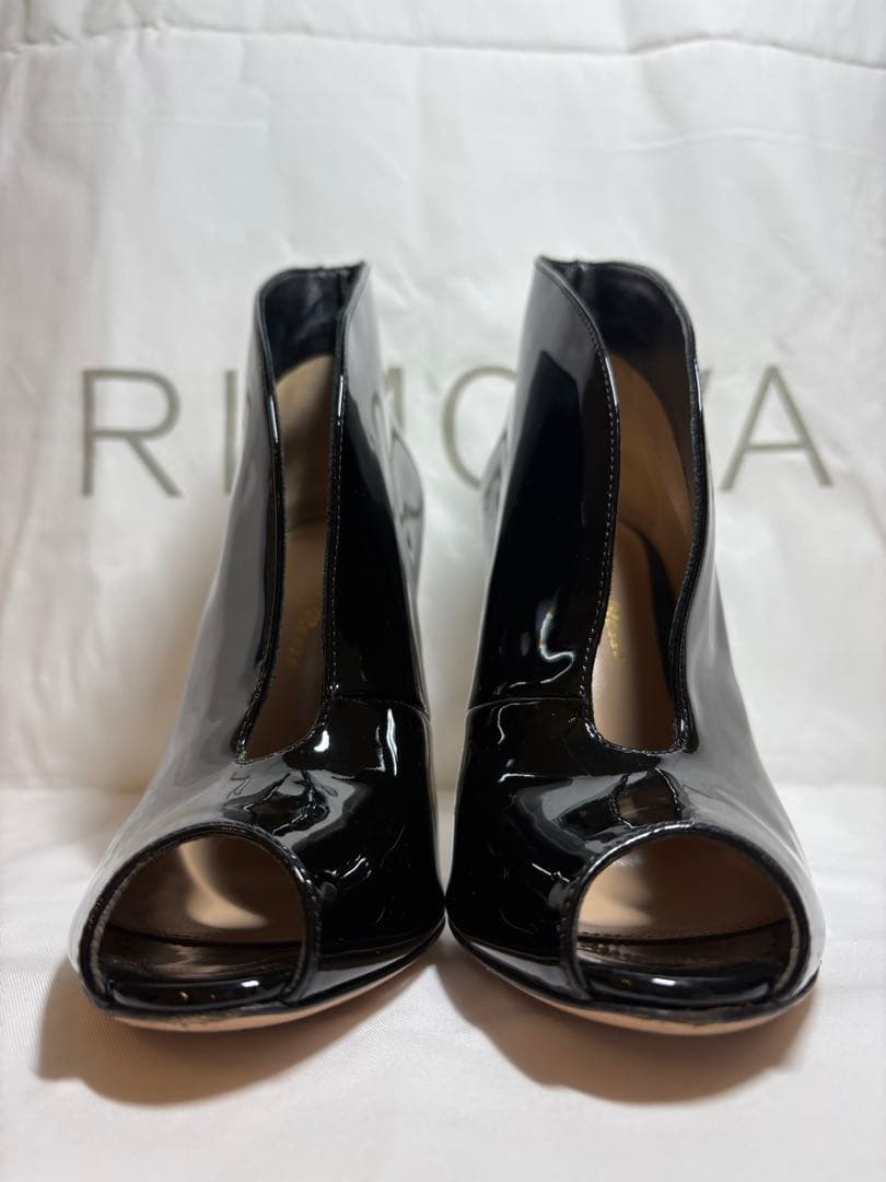 ⭐︎MOMA⭐︎Gianvito Rossi ブラックオープントゥヒール