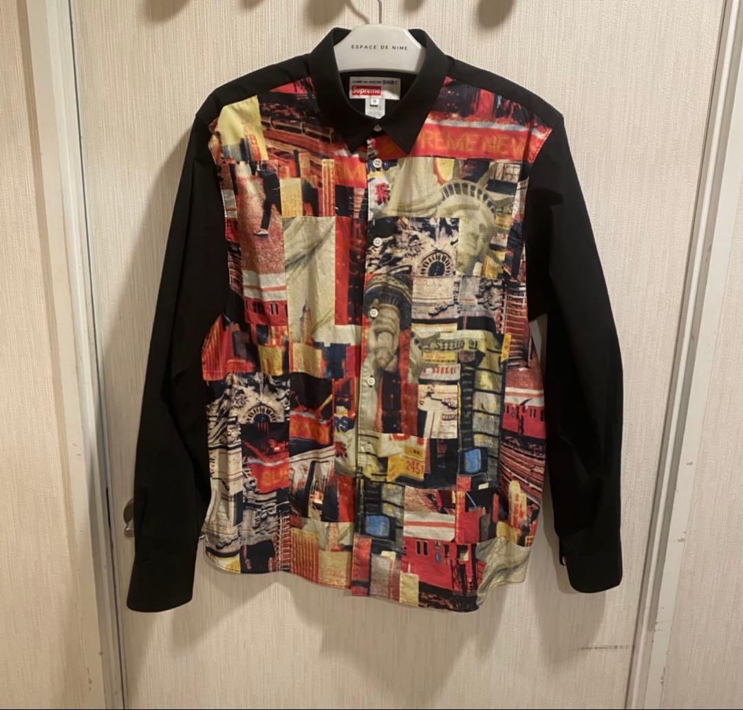 COMMEdesGARÇONS SHIRT × SUPREME 長袖シャツ