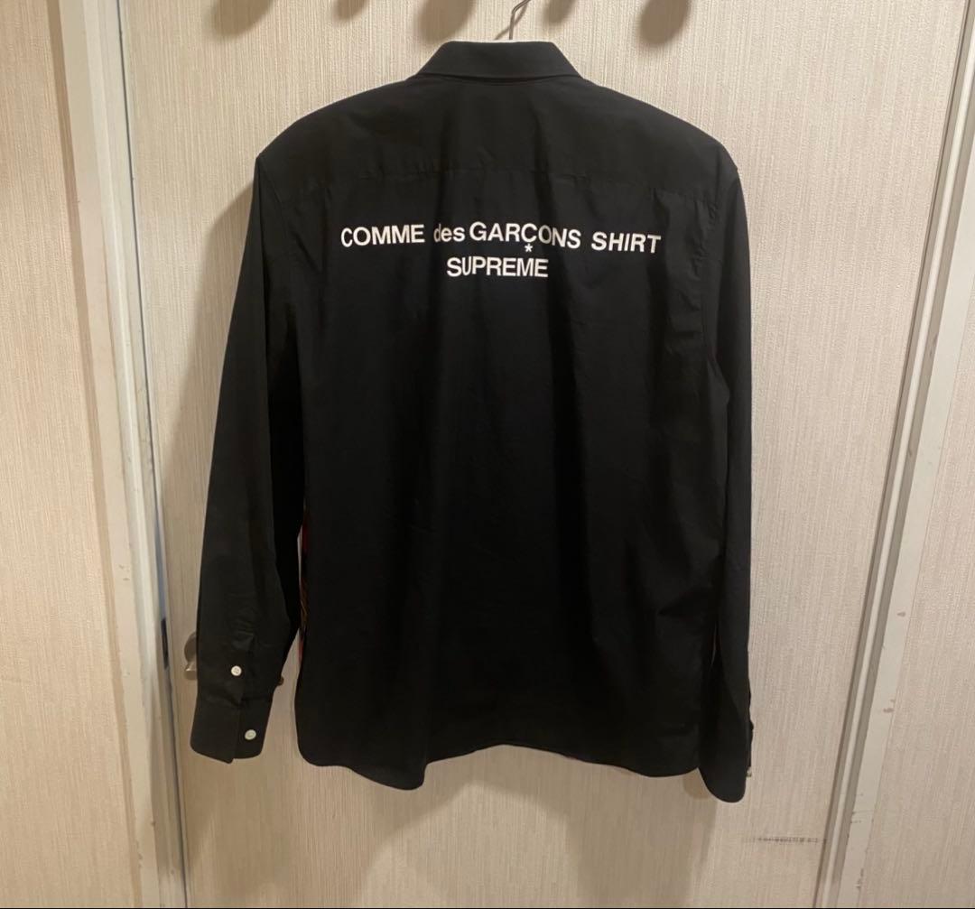 COMMEdesGARÇONS SHIRT × SUPREME 長袖シャツ
