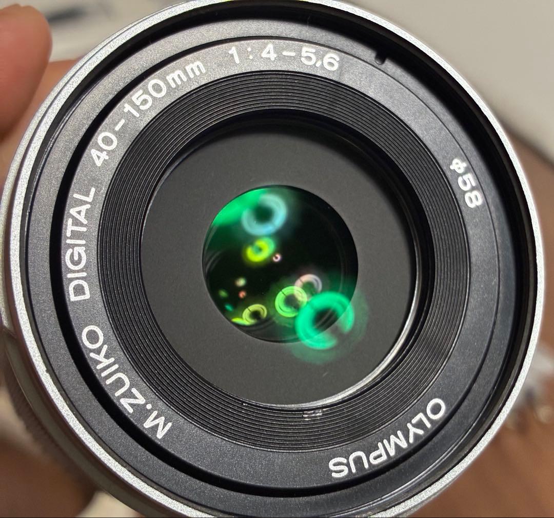 OLYMPUS PEN E-PL10 ホワイト ダブルズームキット