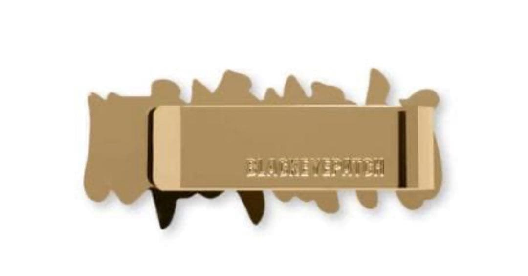 ブラックアイパッチ HWC MONEY CLIP GOLD