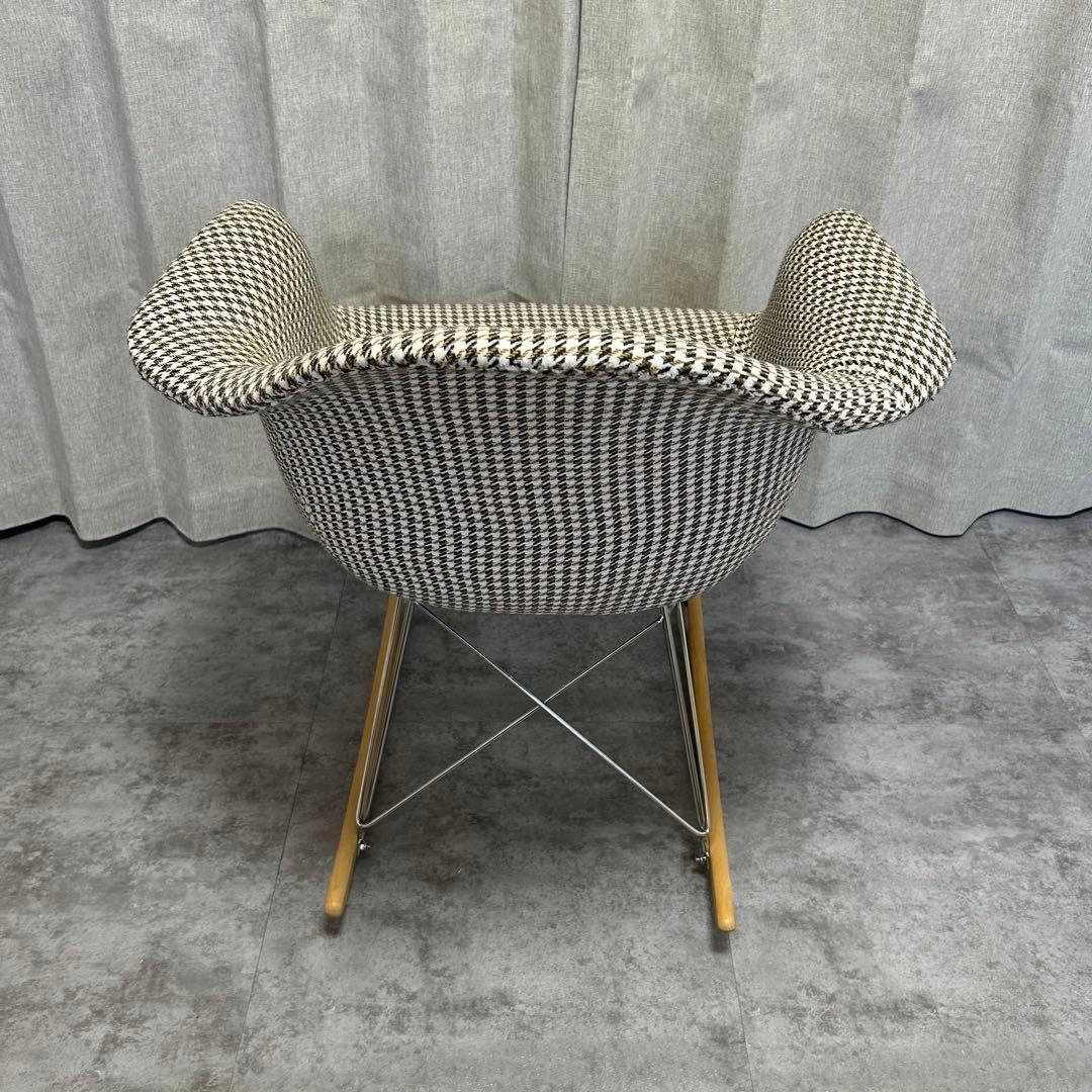 極美品 イームズ アームシェルチェア ロッキング リプロダクト ファブリック