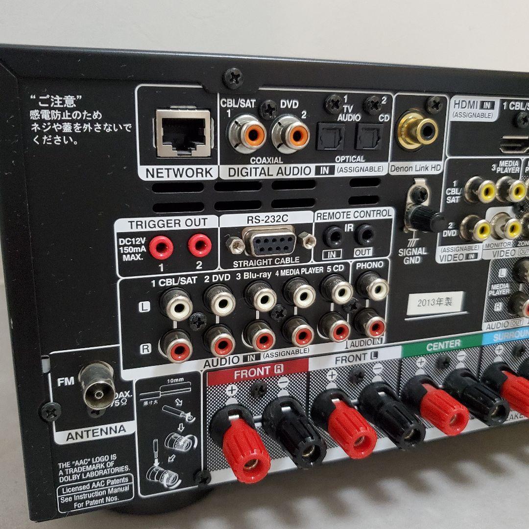 未使用級✨️DENON AVR-X4000 ミドルクラスAVアンプ