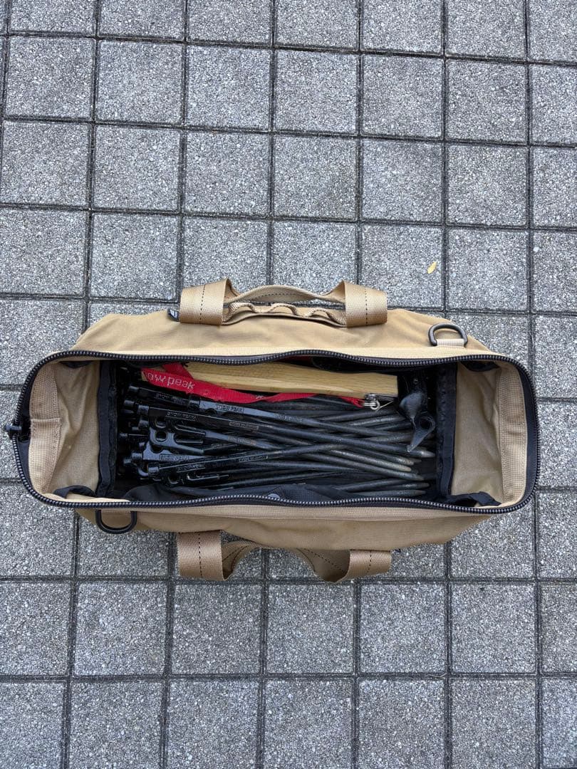  peak ペグセット BALLISTICS ケース付き