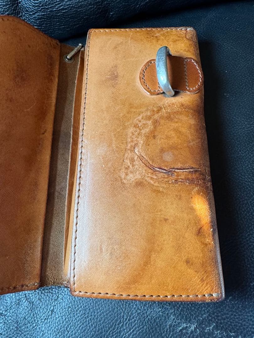 ｇ*ｉ様 アルズニ　長財布　希少焼印入りライダース