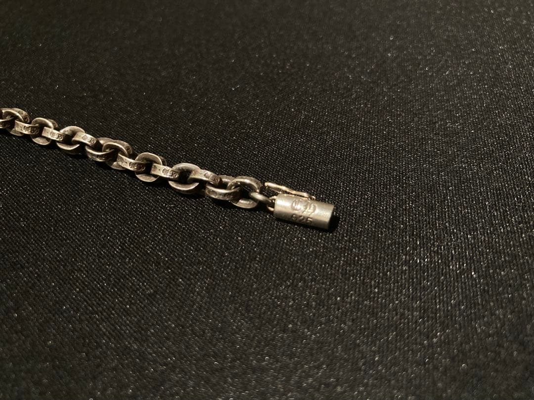 デ*ブ様 【正規品・ワンオーナー品】7インチ　ペーパーチェーン【クロムハーツ】