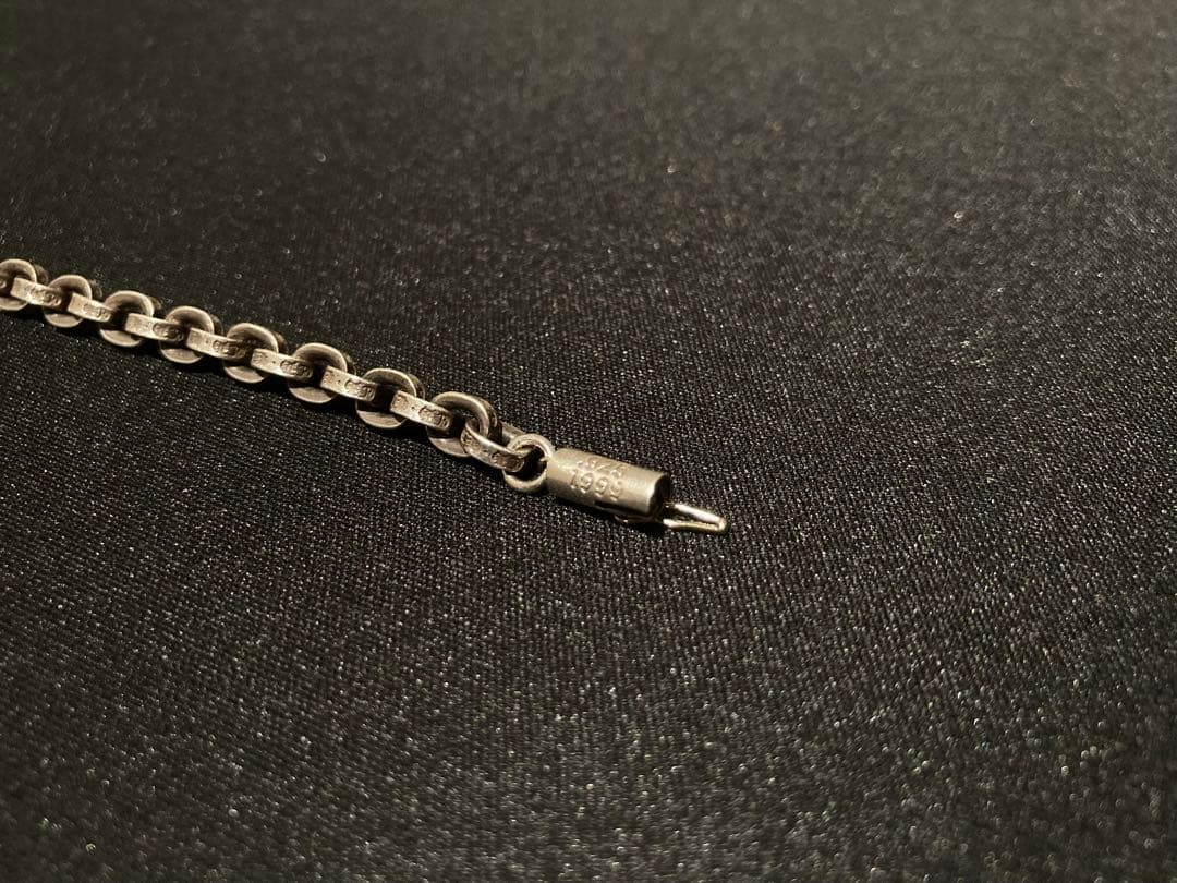 デ*ブ様 【正規品・ワンオーナー品】7インチ　ペーパーチェーン【クロムハーツ】