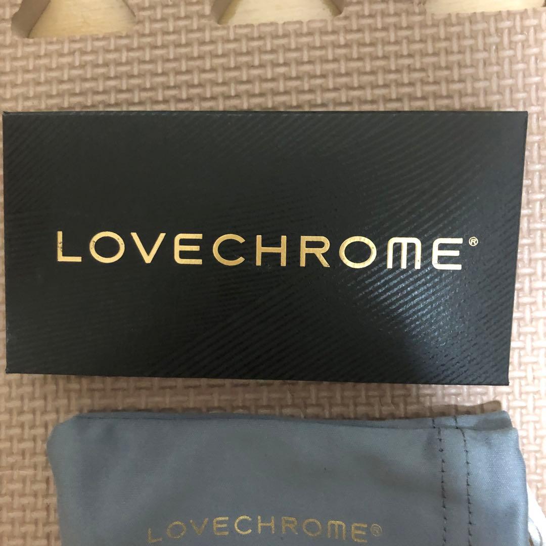 新品　未使用　LOVECHROME K24GPバングスコーム ゴールド