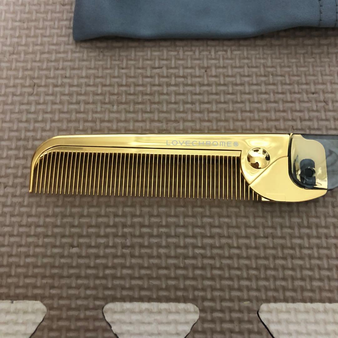 新品　未使用　LOVECHROME K24GPバングスコーム ゴールド