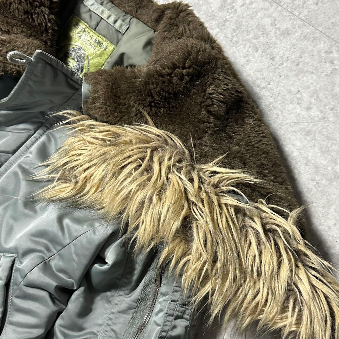 HYSTERIC GLAMOUR N2B グレー ワッペン ミリタリージャケット