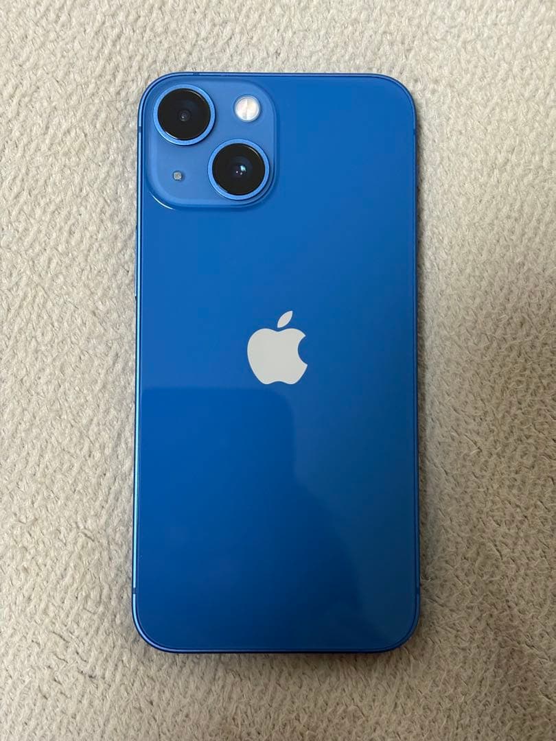 Apple iPhone 13mini 青色 本体