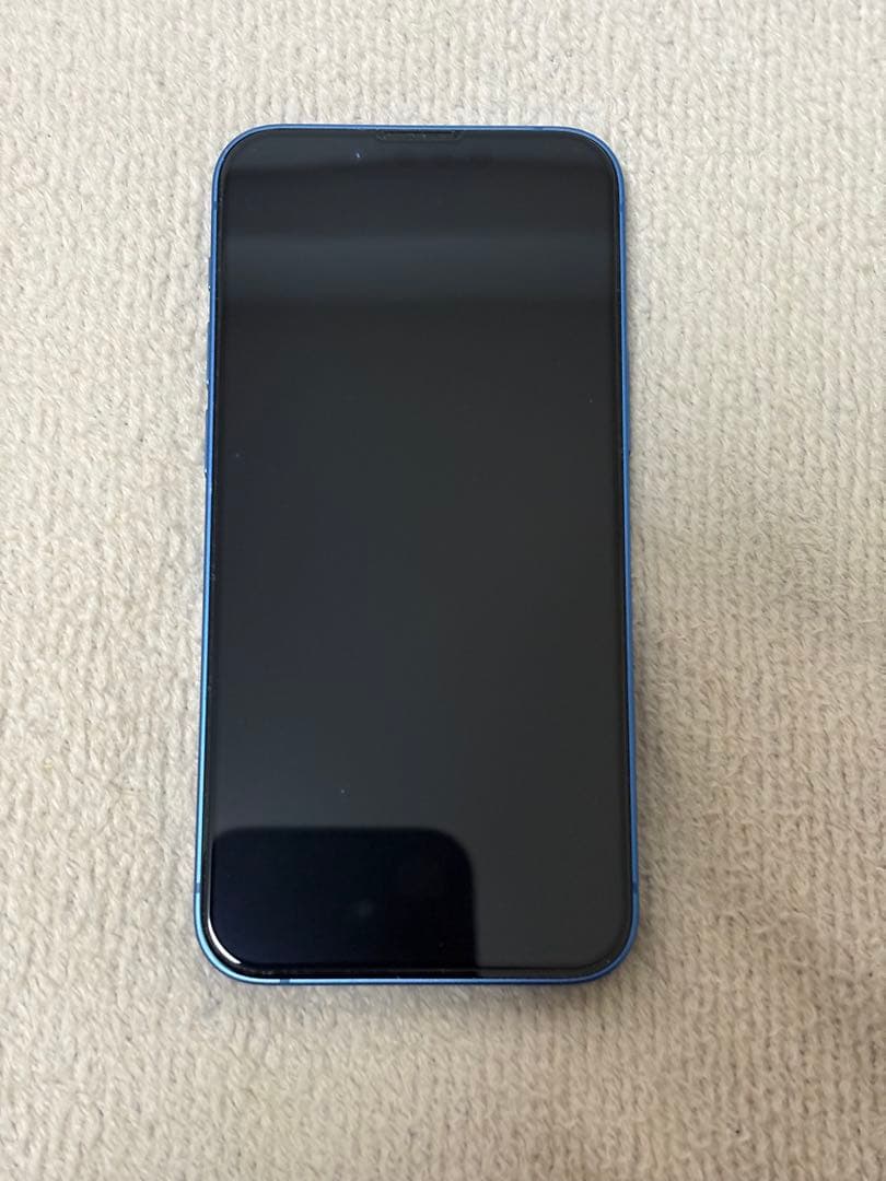 Apple iPhone 13mini 青色 本体