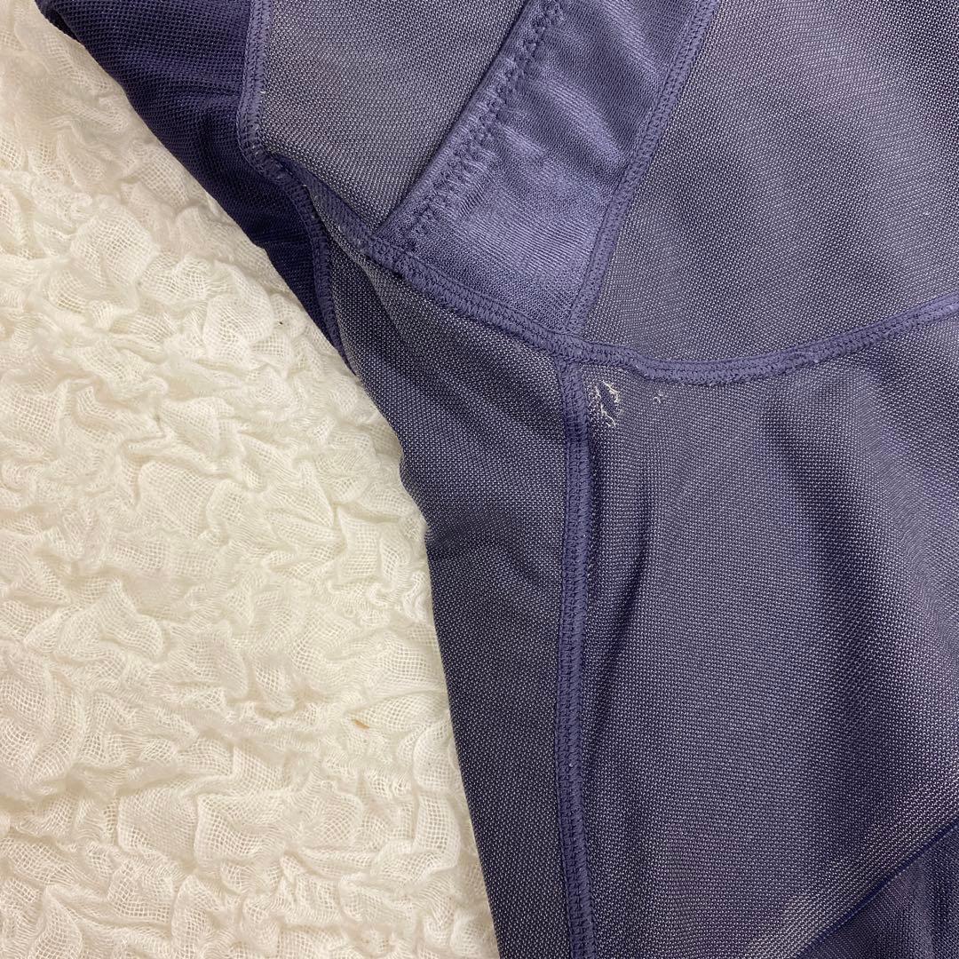 マルコ 補正下着 ボディスーツ D75 L カーヴィシャス パープルグレー系