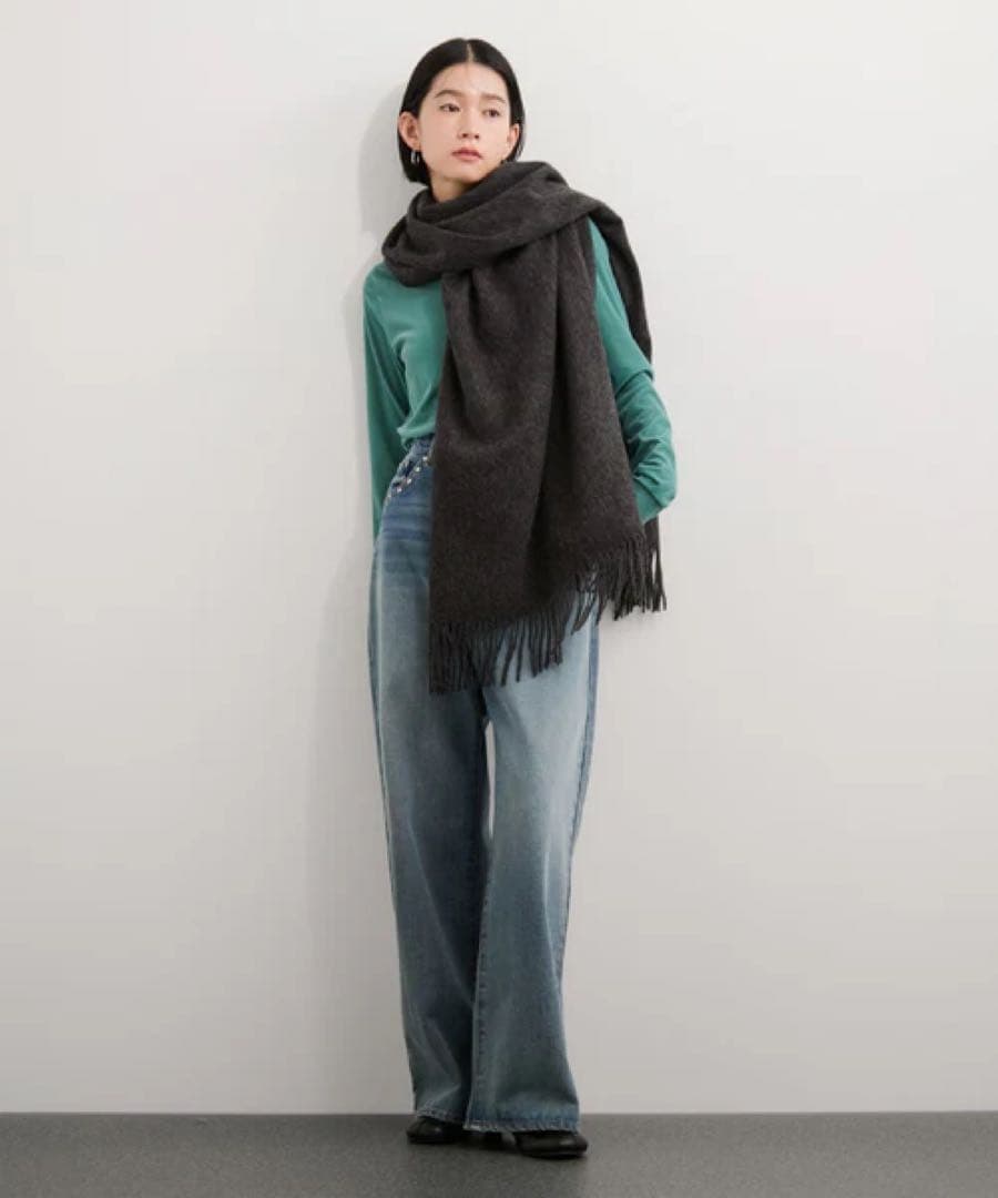 【TWEEDMILL/ツイードミル】大判ストール