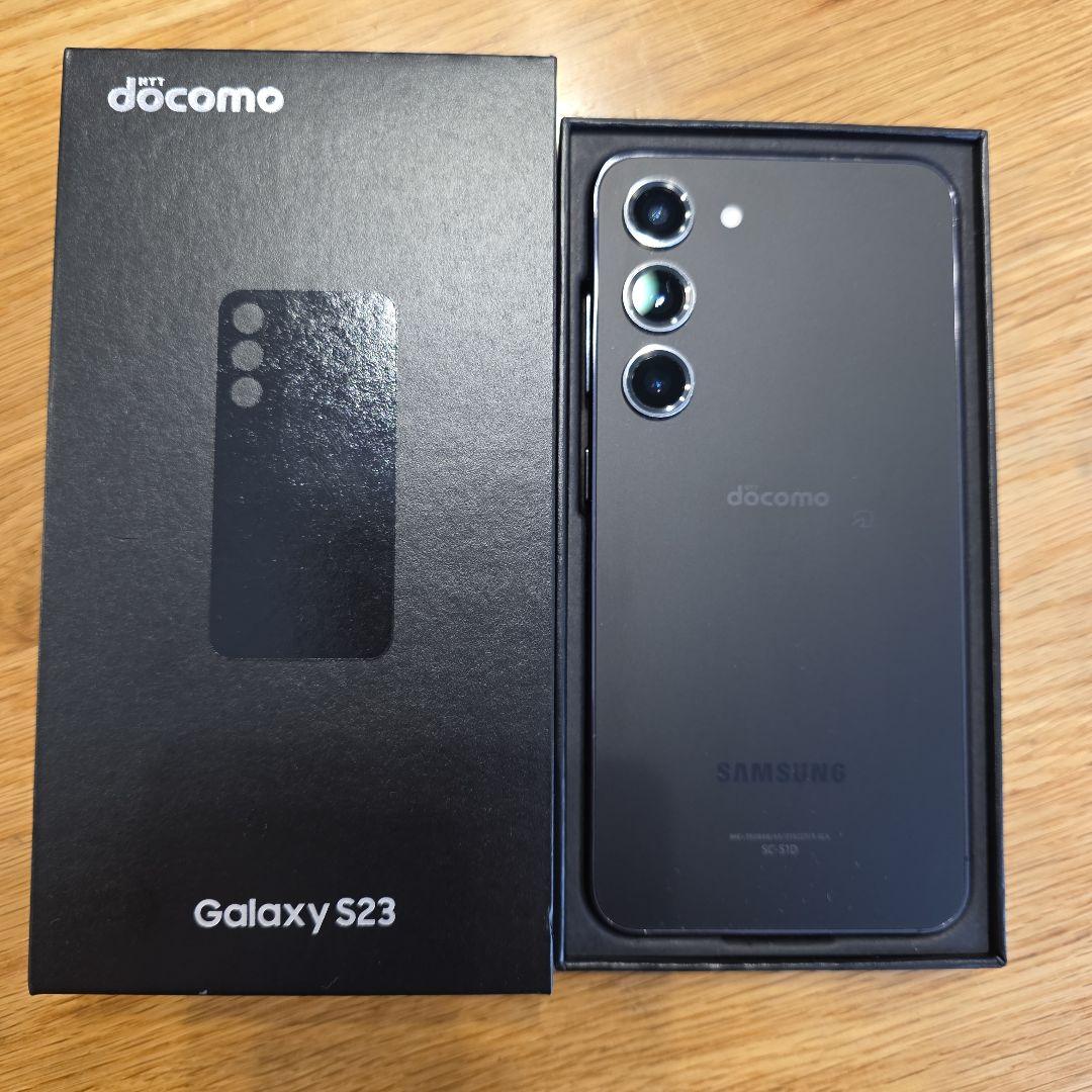 Samsung Galaxy S23 docomo ブラック　256GB