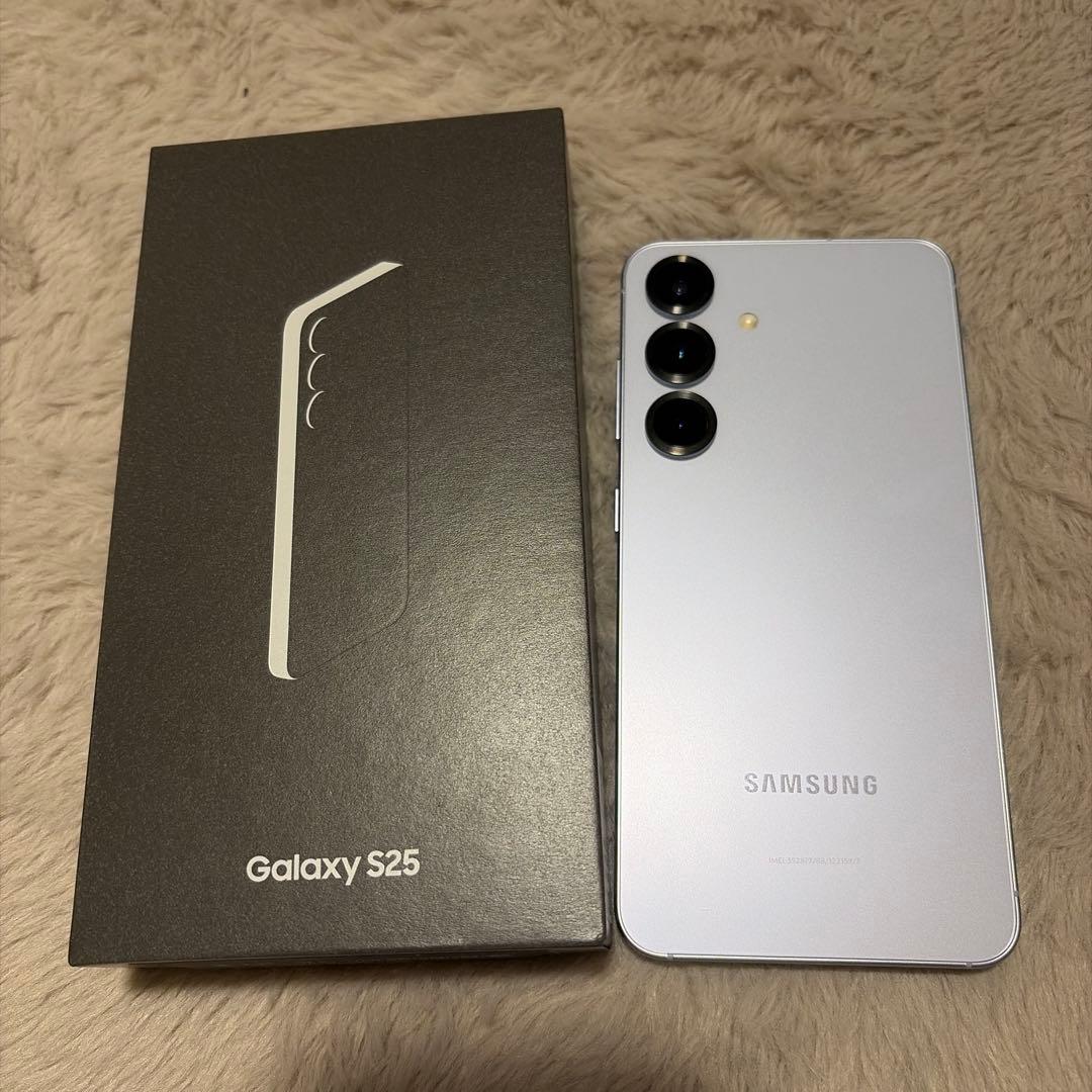 Samsung Galaxy S25 アイシーブルー
