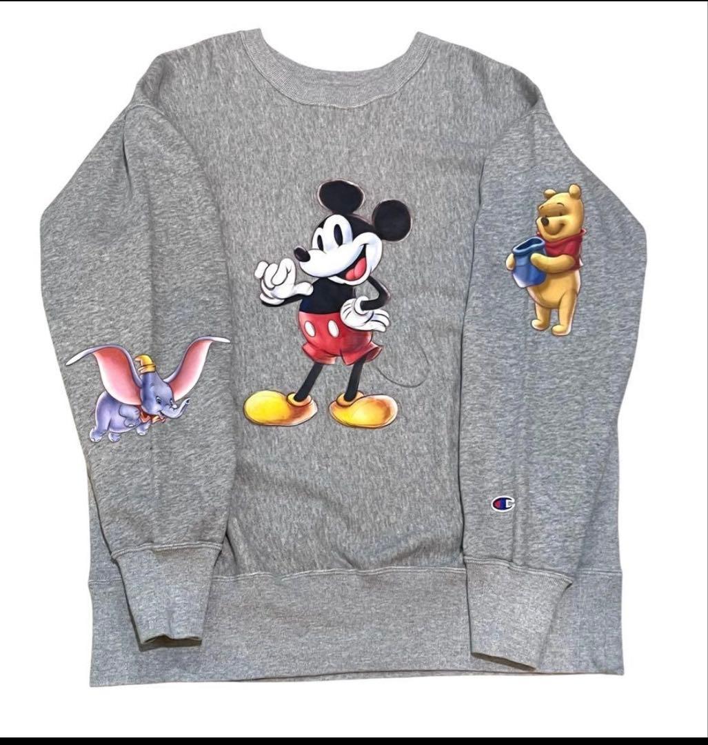 Champion × BEAMS / Disney 100th スウェット