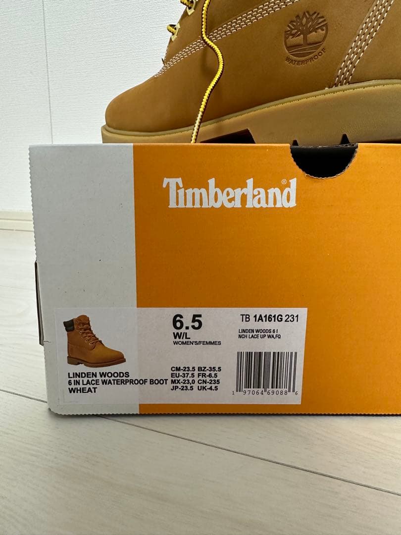Timberland 6インチ ウォータープルーフ ブーツ レディース 23.5