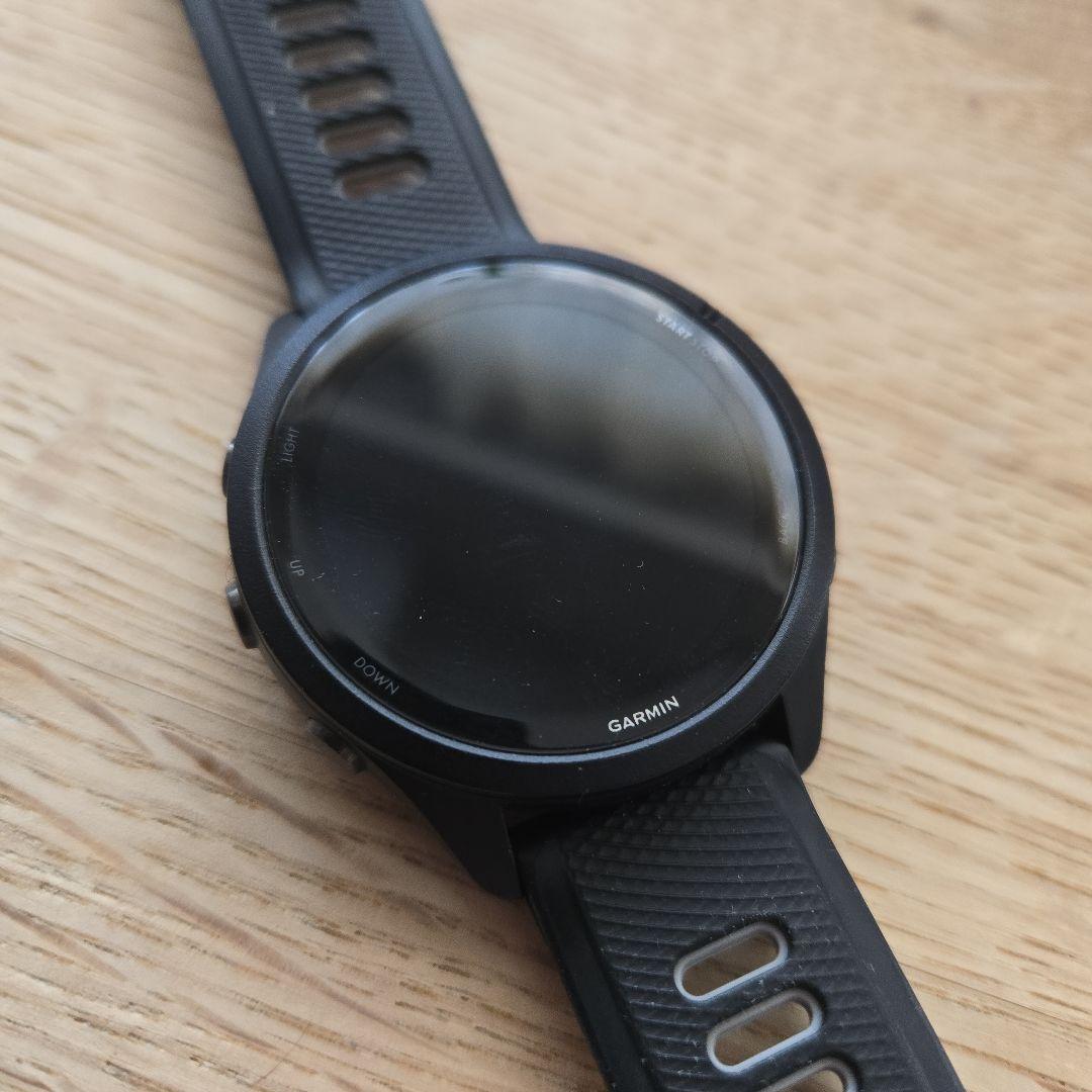 美品 Garmin Forerunner 265 ブラック（箱、備品完備）