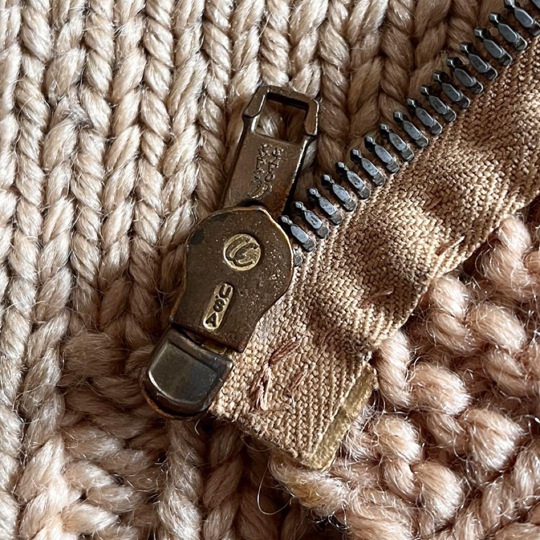 専用 50s ボーリング カウチン ニット セーター USA VINTAGE