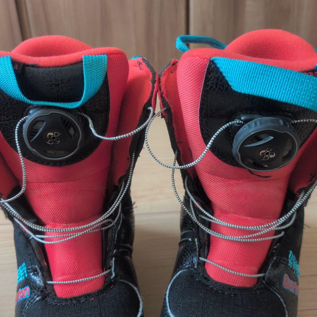 （良品）Burton子供用スノーボードブーツ 19.5cm中敷きあり