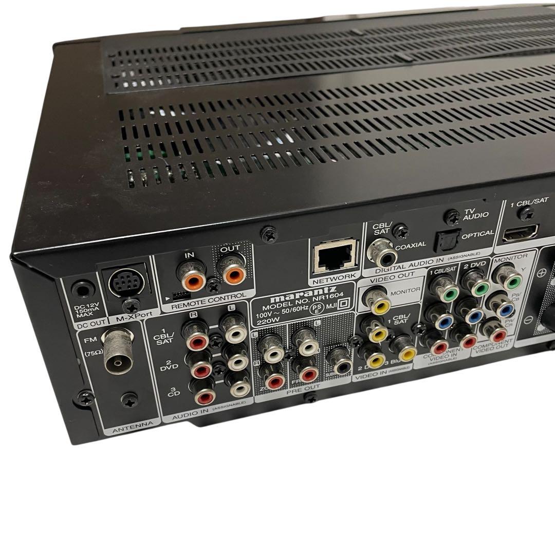 【美品】Marantz NR1604 AVアンプ 本体 リモコン付き