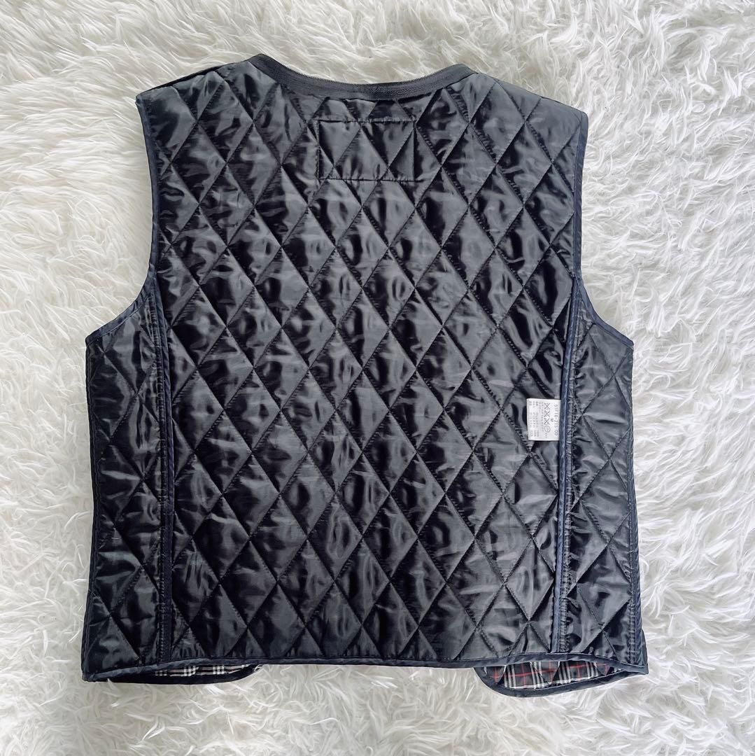 【BLACKLABEL CRESTBRIDGE】ライダースジャケット 羊革 黒M