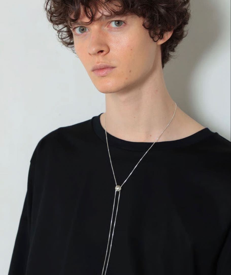 OX JEWELRY　Silver Loop Tie