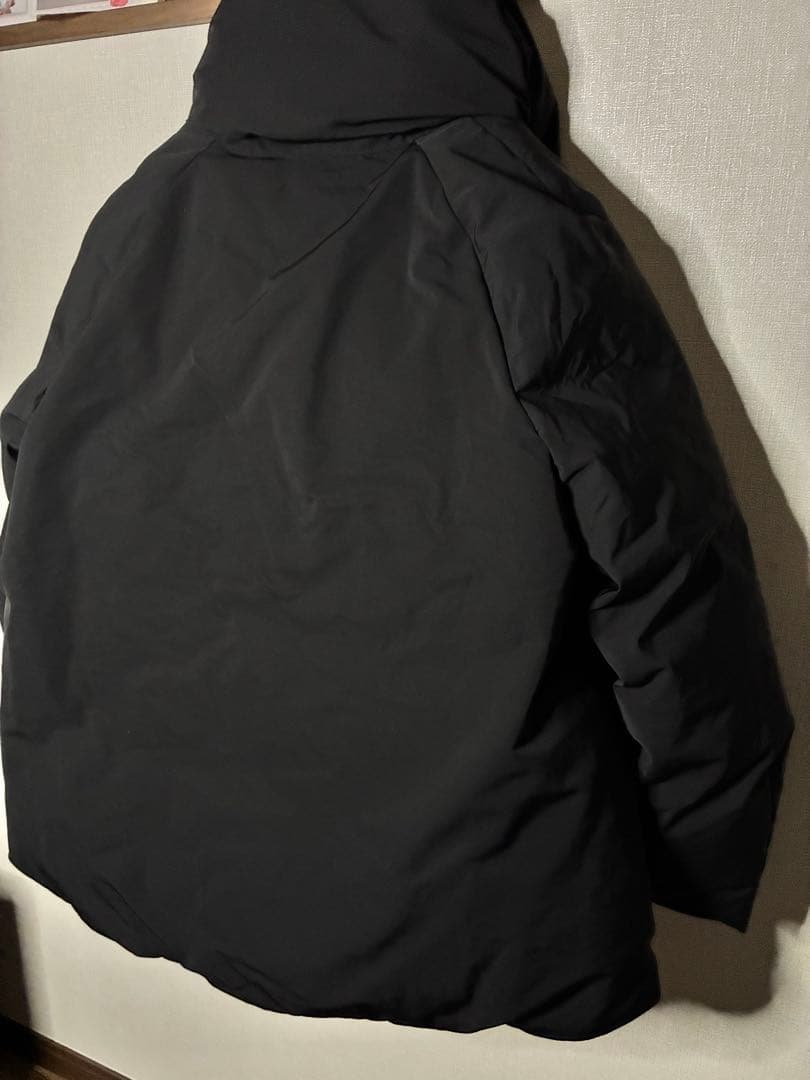 【人気】UNIQLO +J ハイブリッドダウンジャケット ブラック XXLサイズ