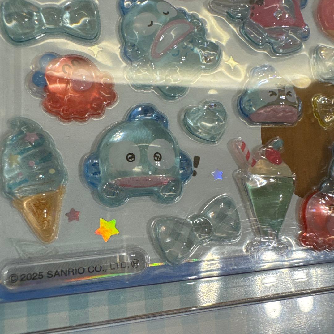 【正規品】ボンボンドロップシール　サンリオ　キティ　シナモン　ハンギョドン