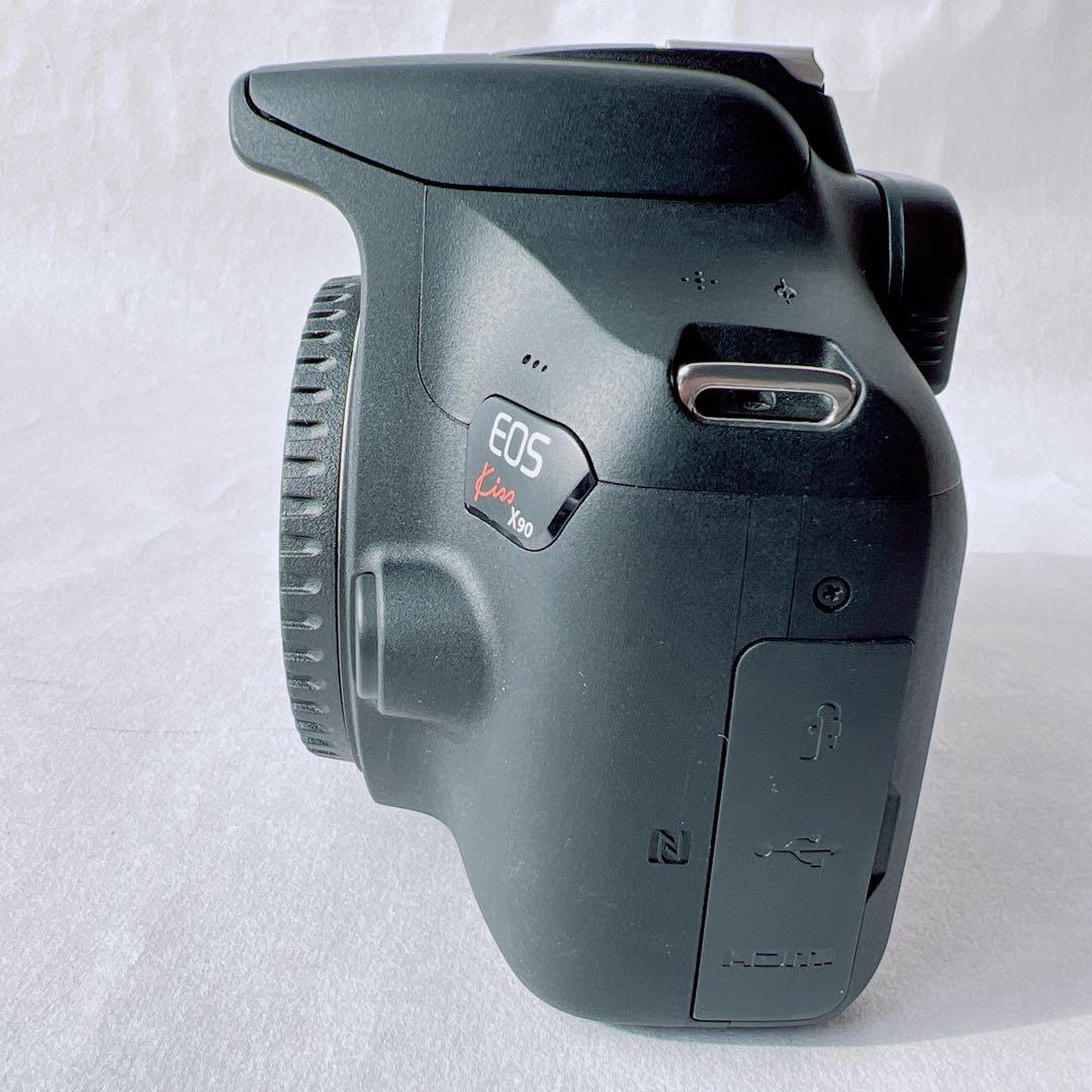 ショット数1310•美品✨Canon EOS Kiss X90レンズ付　箱付