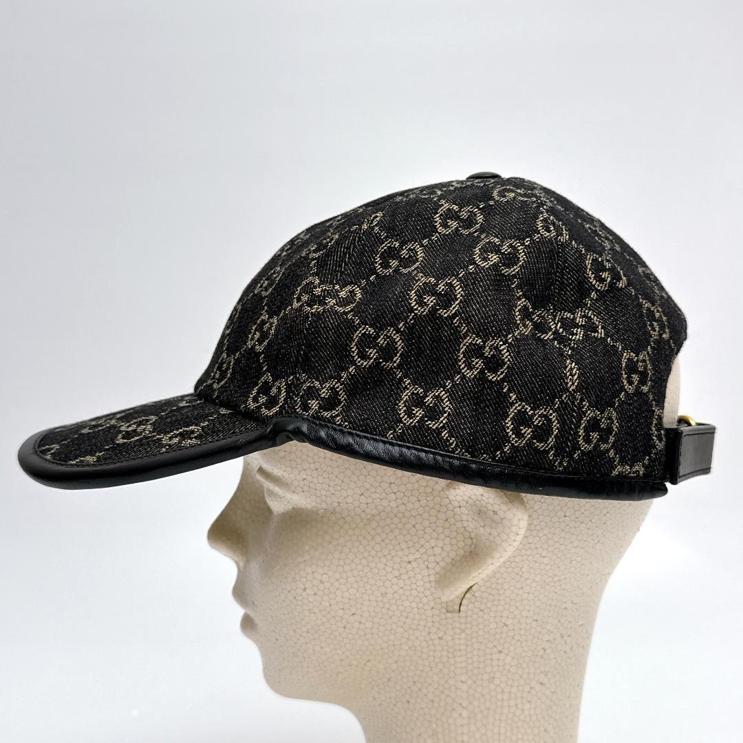 グッチ GGキャンバス コットン キャップ ベースボールキャップ 656206