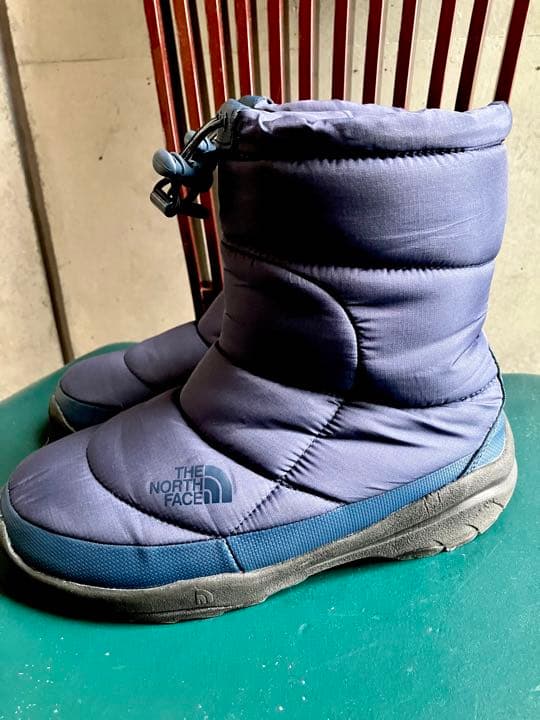 THE NORTH FACE  ヌプシブーツ　紺色　23㎝