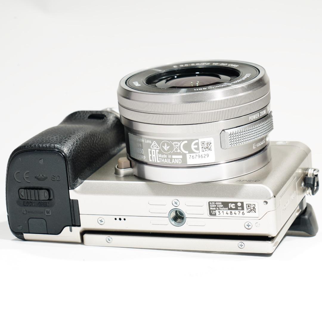 極美品 真・α6000 SONY ミラーレス ILCE-6000Y ダブルズーム