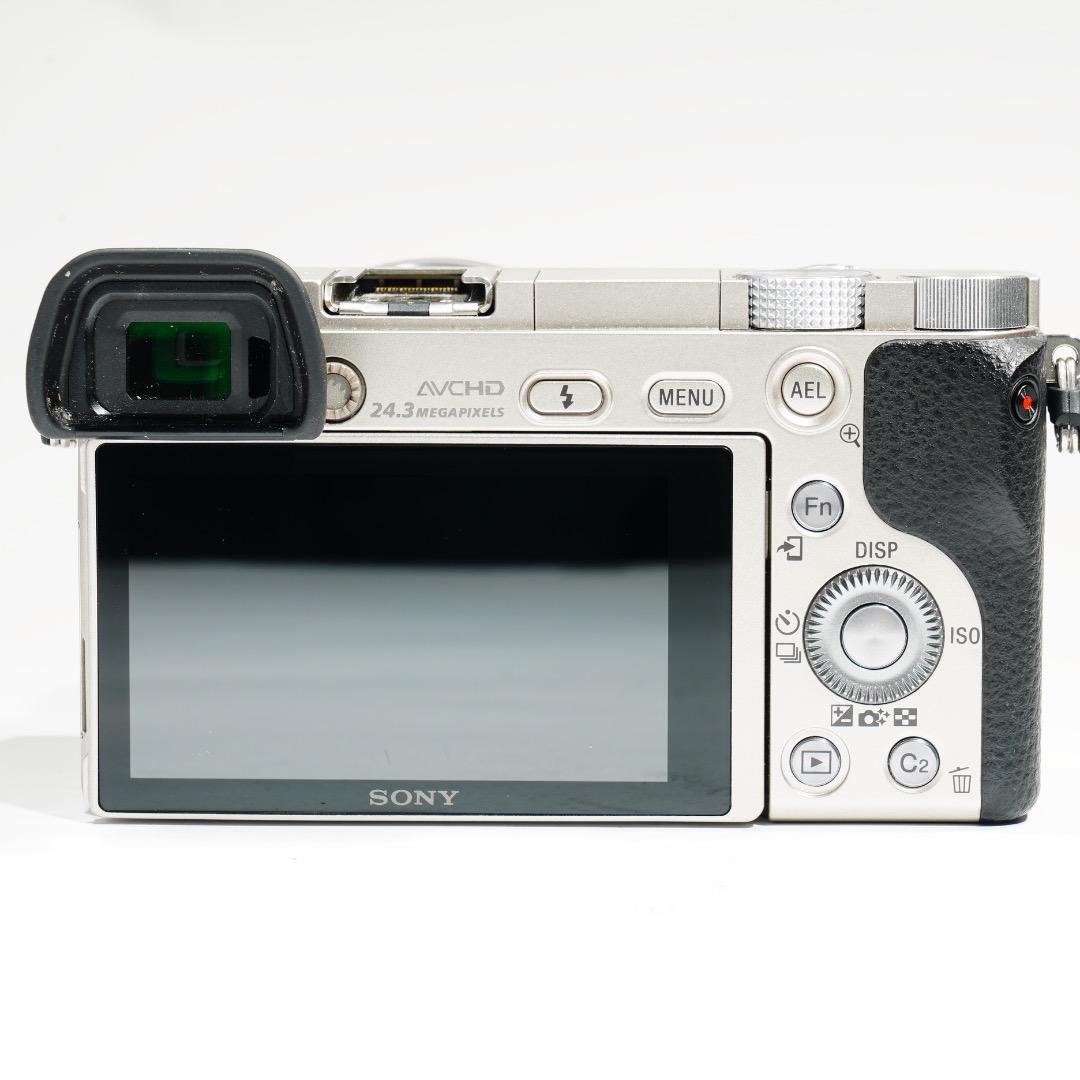 極美品 真・α6000 SONY ミラーレス ILCE-6000Y ダブルズーム