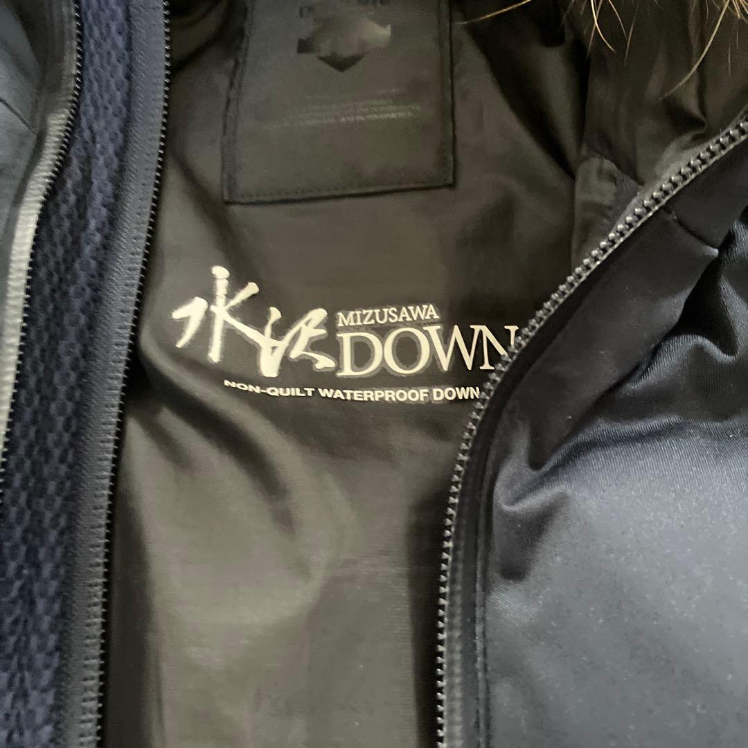 ゆ*ん様 MIZUSAWA DOWN ネイビー ダウンジャケット　デサント　水沢