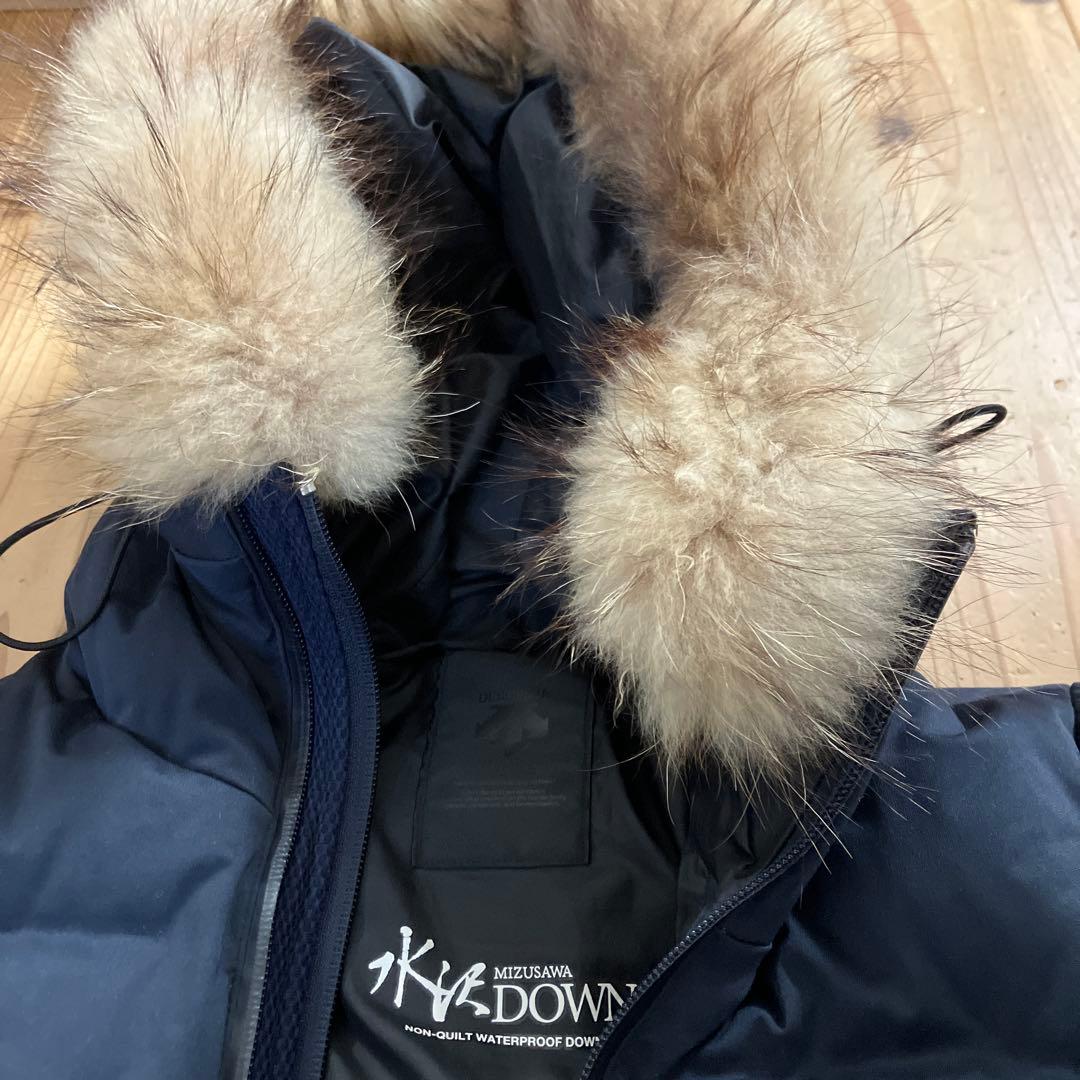 ゆ*ん様 MIZUSAWA DOWN ネイビー ダウンジャケット　デサント　水沢